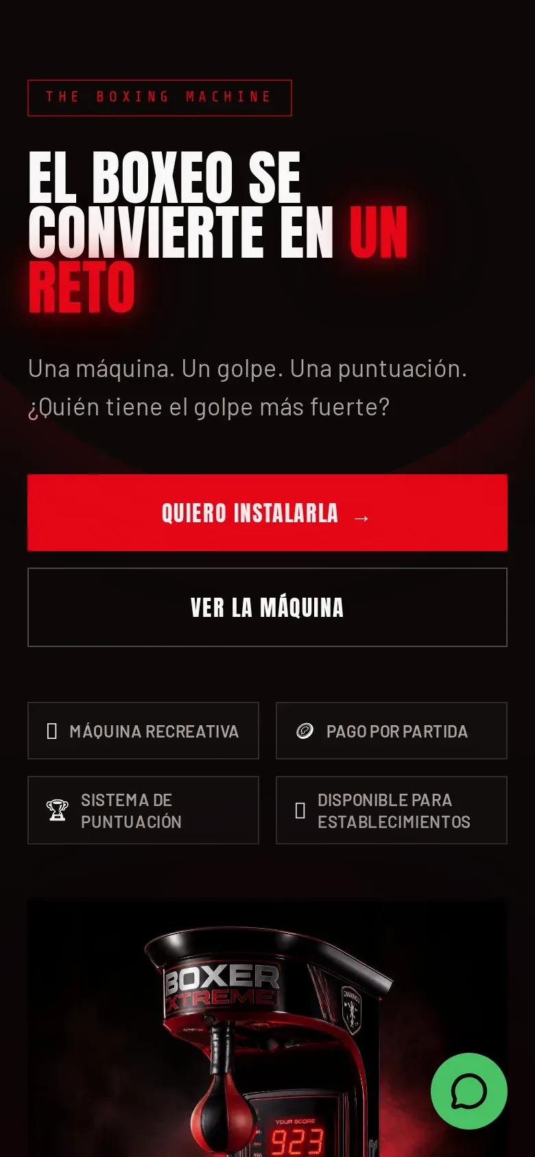 Versión móvil de Boxer Xtreme